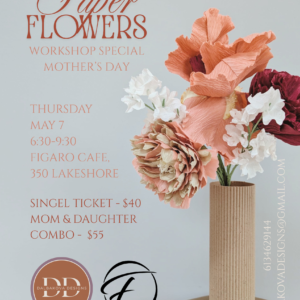 Paper Flower Workshop - Mother's Day Edition